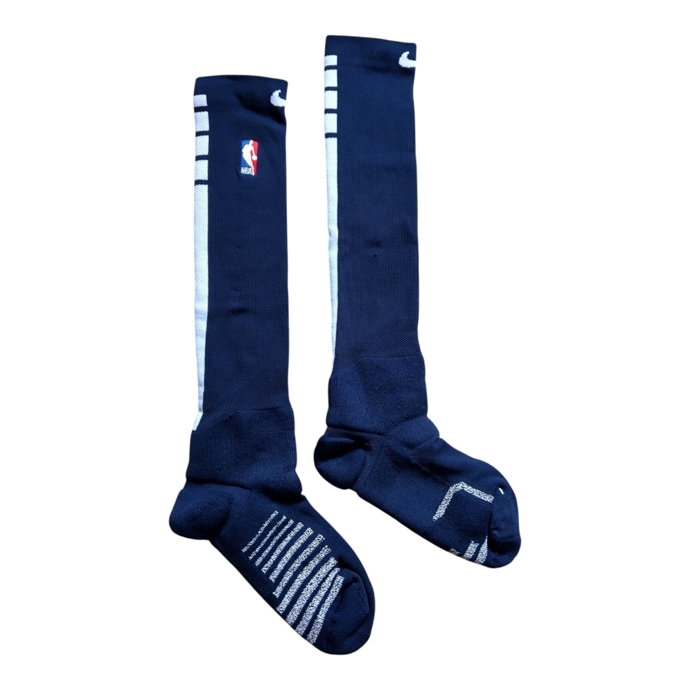 Nike NBA Authentic Long Socks Navy, Large, Knee High,NWT